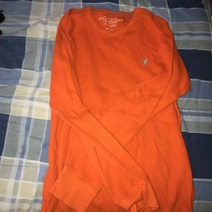 American Eagle orange thermal